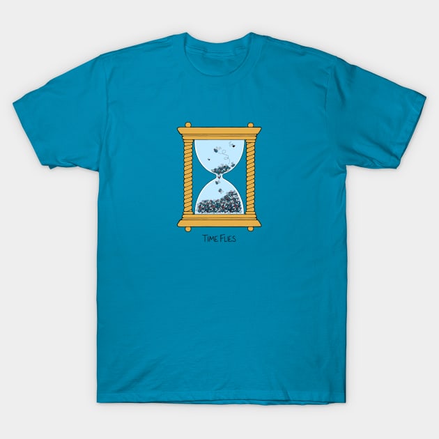 Time Flies T-Shirt by lupi